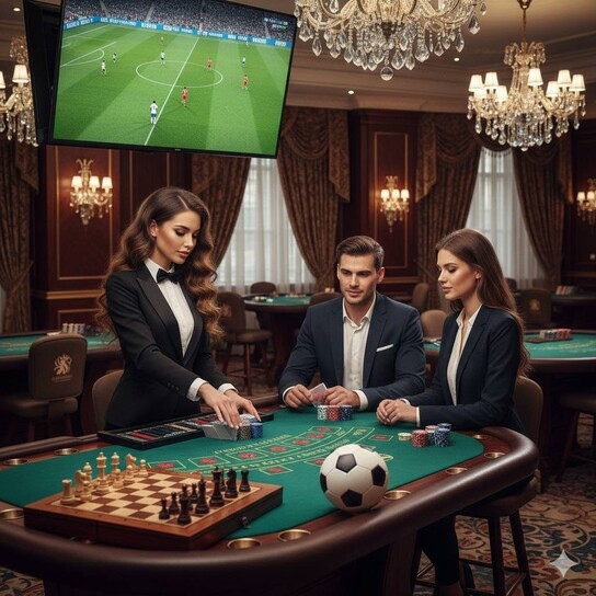 中国象棋棋盘与棋子展示
